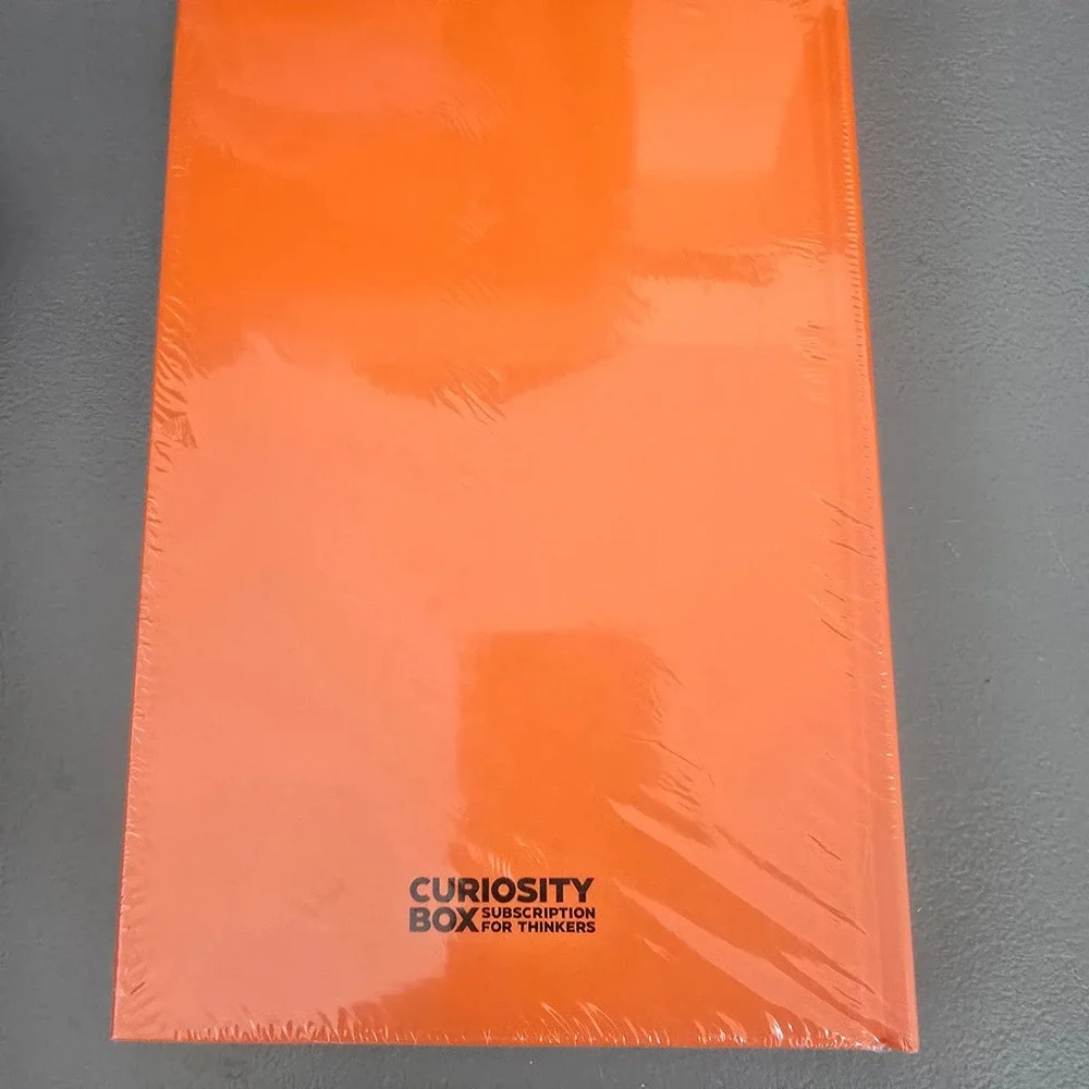 Robinson Crusoe Daniel Defoe Curiosity Box Orange Hardcover Brand New Sealed